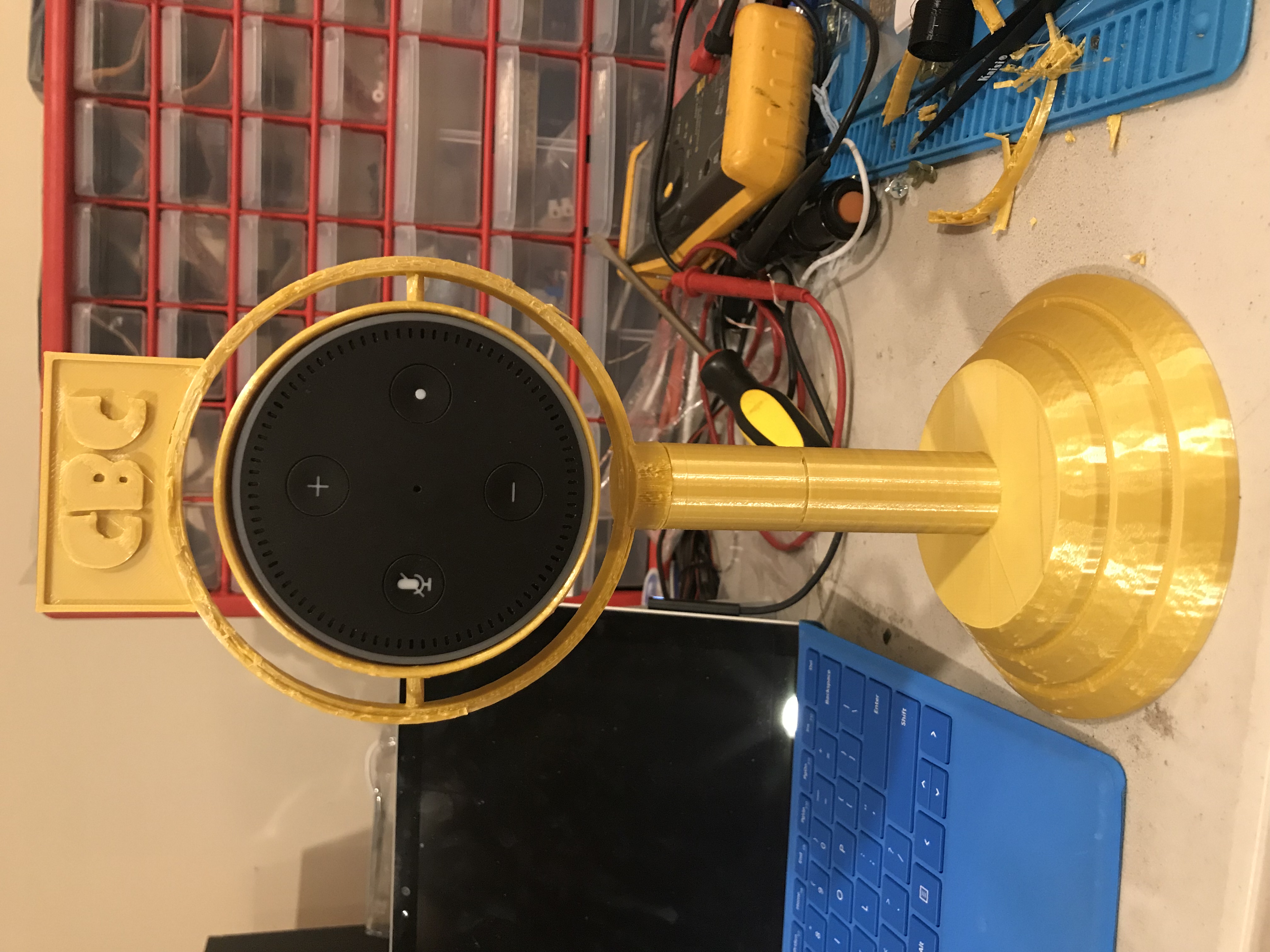 Amazon Alexa Dot Microphone (cbc) old version, new one is better https://www.thingiverse.com/thing:4566823