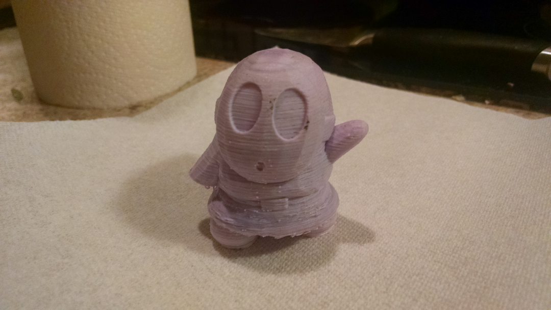 Shy Guy Trophy from Super Smash Bros. Brawl