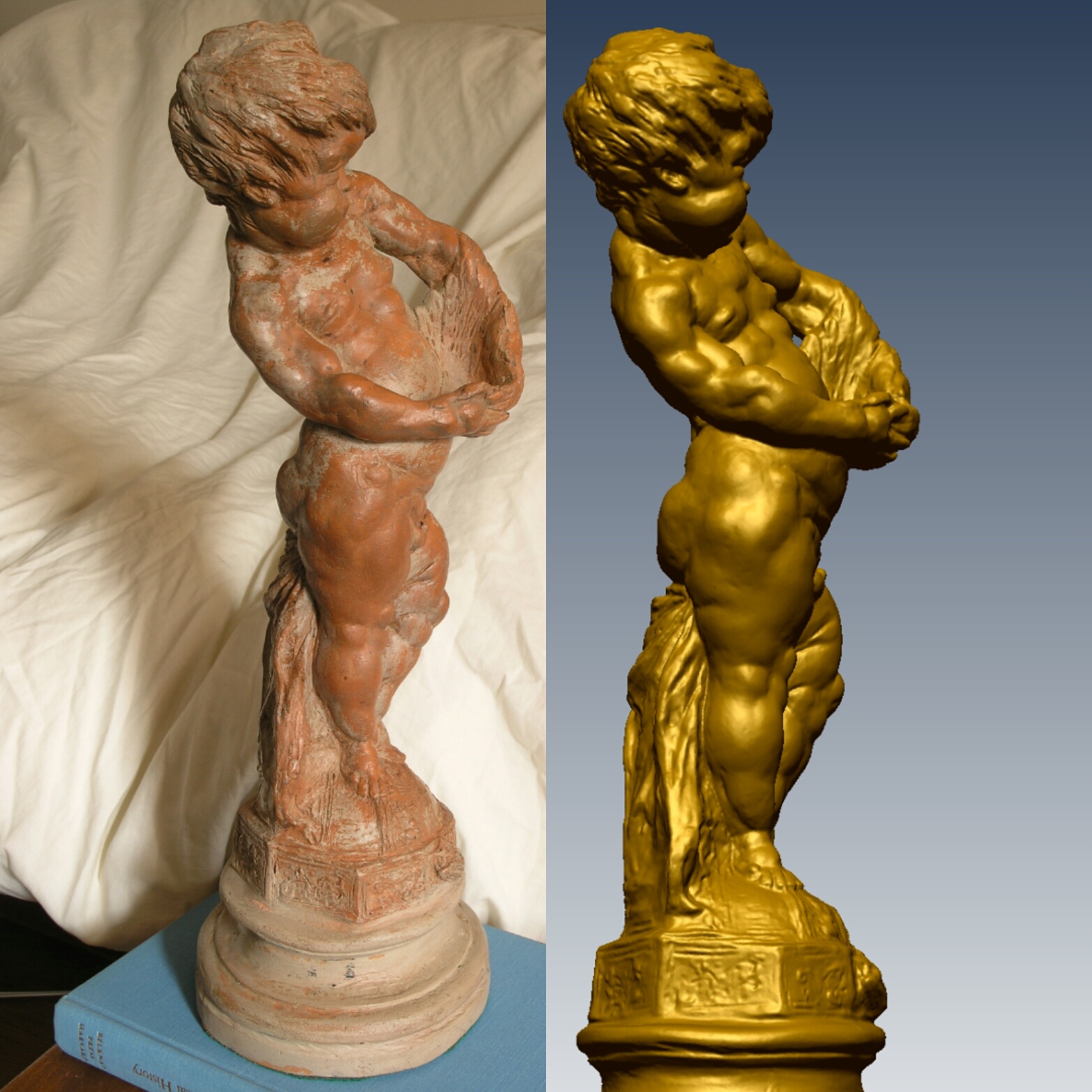 Infant Hercules, by Julien Dillens (archival quality)