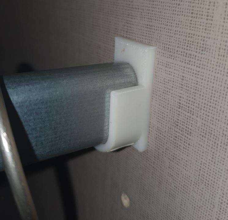 Clothes rail bracket (for "rauch ORANGE")