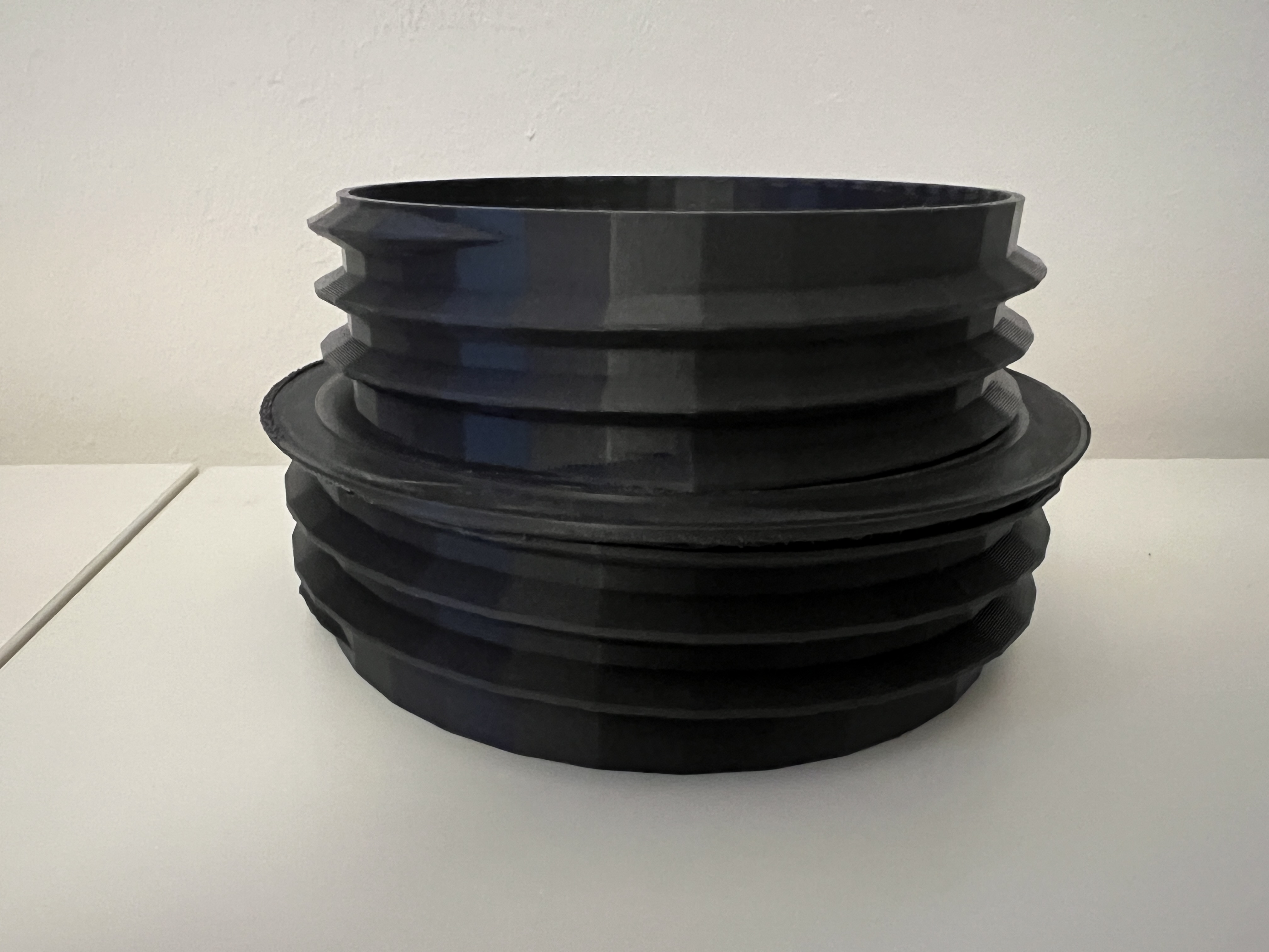 130mm to 150 mm / 6 inch flex duct flange for air conditioner adapter
