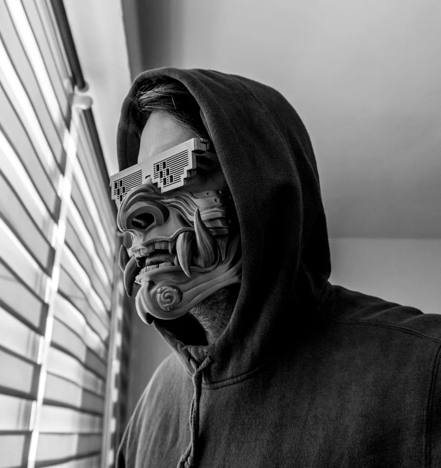 Samurai Mask Model 3