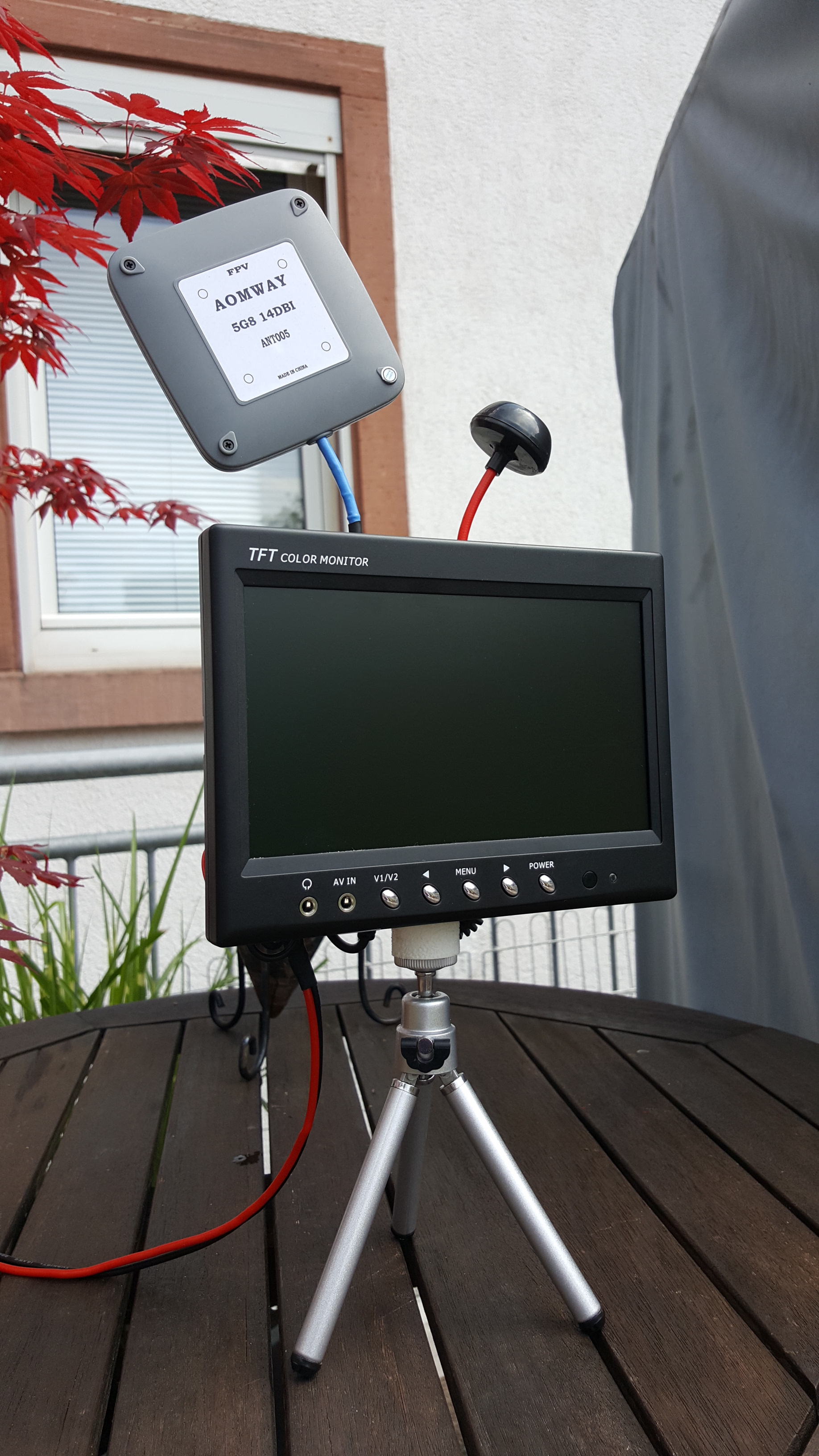FPV Receiver / Monitor Mount