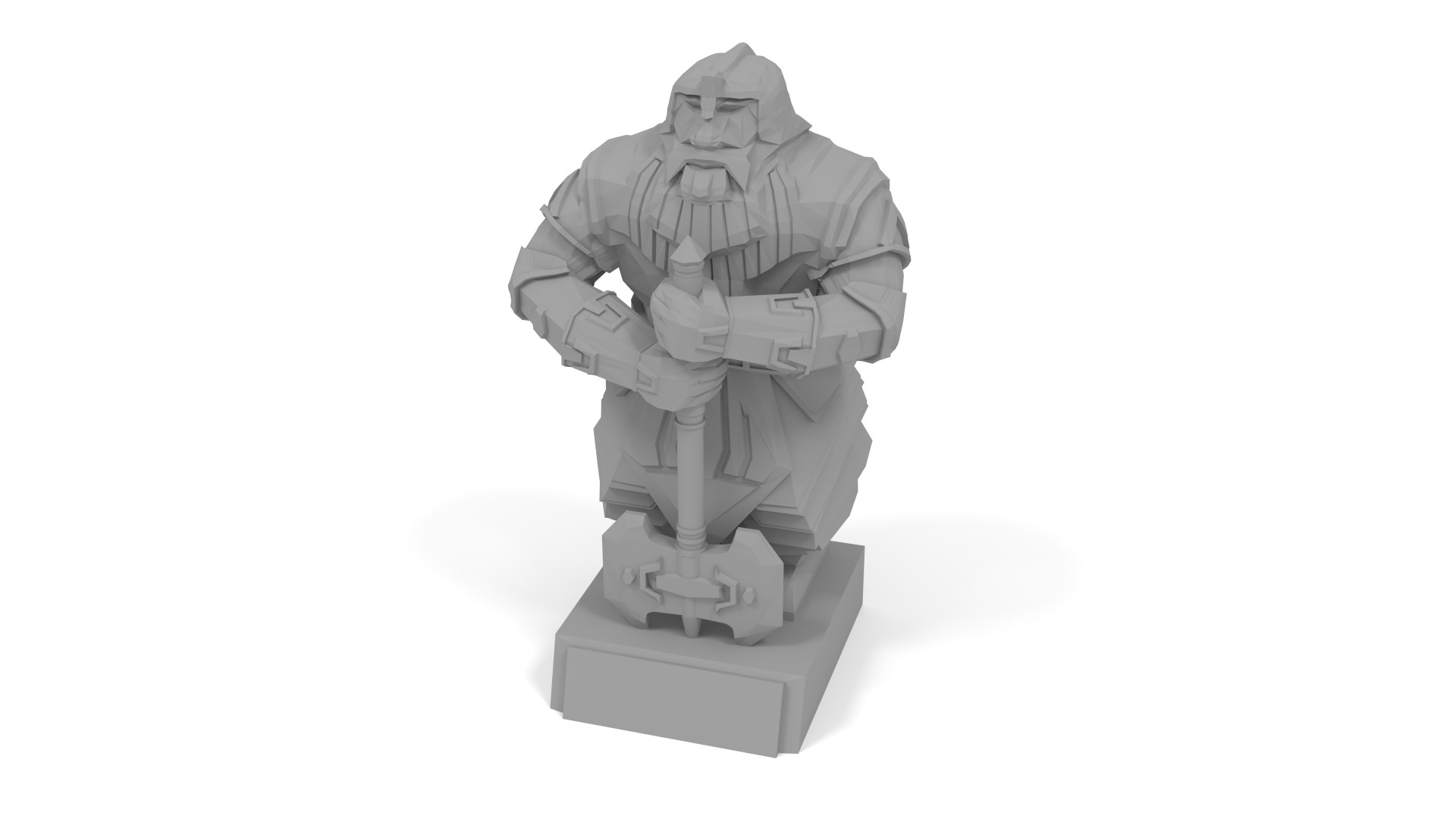 Dwarven Paragon with Battleaxe