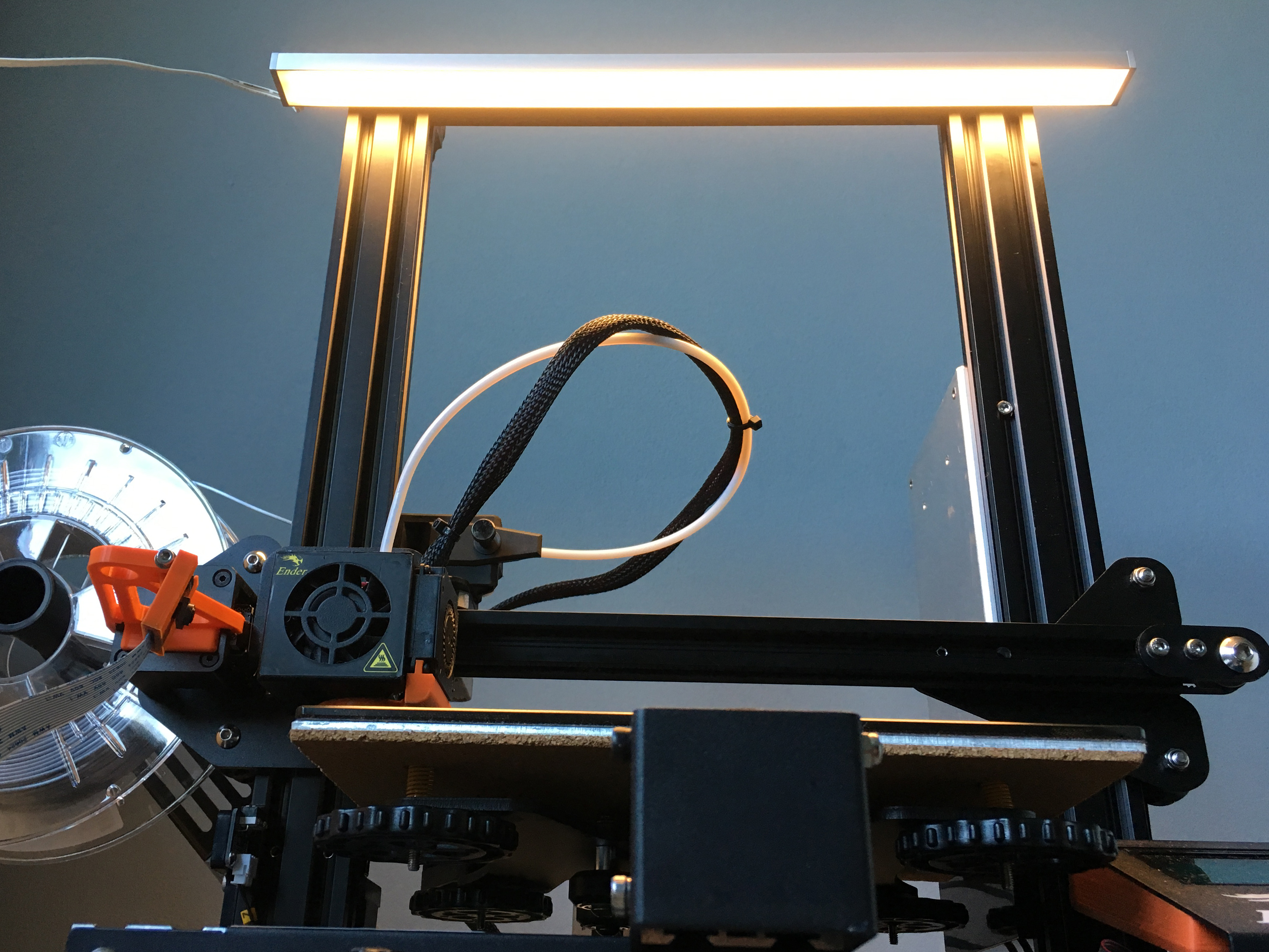 Ender 3 / CR10 IKEA OMLOPP LED light bar mount