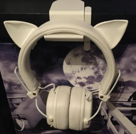 Head phone cat ears