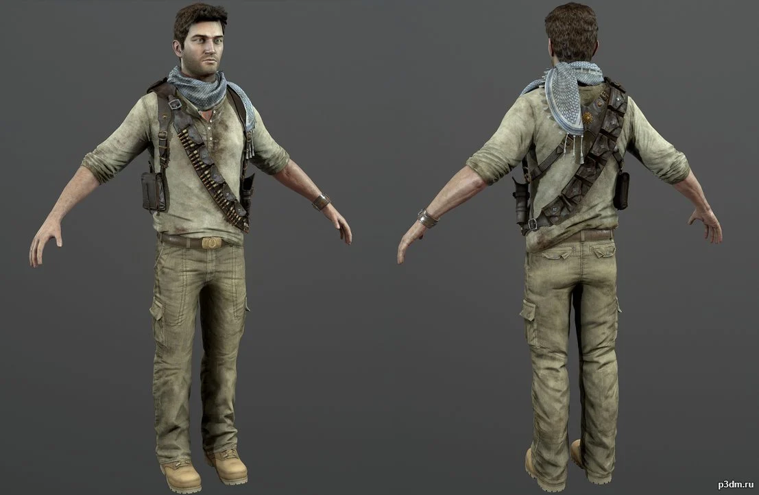 Nathan Drake - Uncharted (desert model)