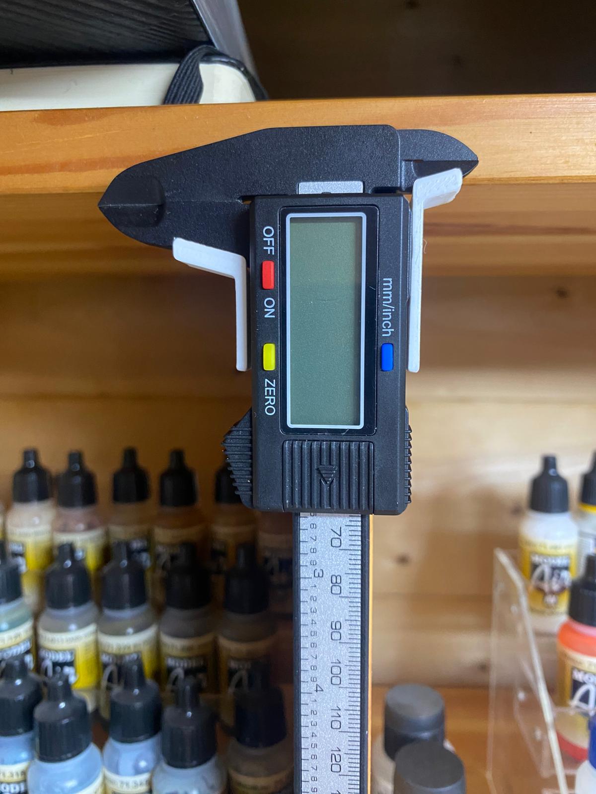 Economy digital caliper holder