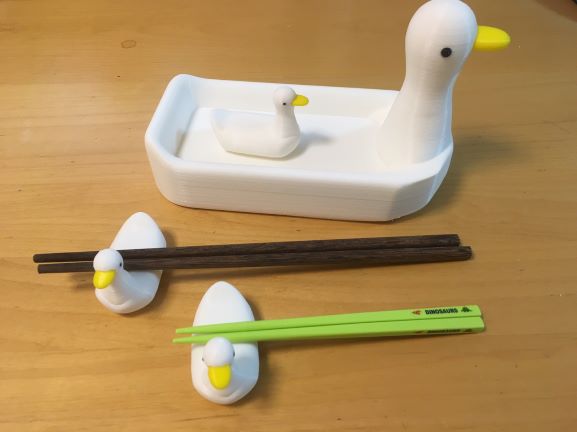 Duck Chopstick Rest