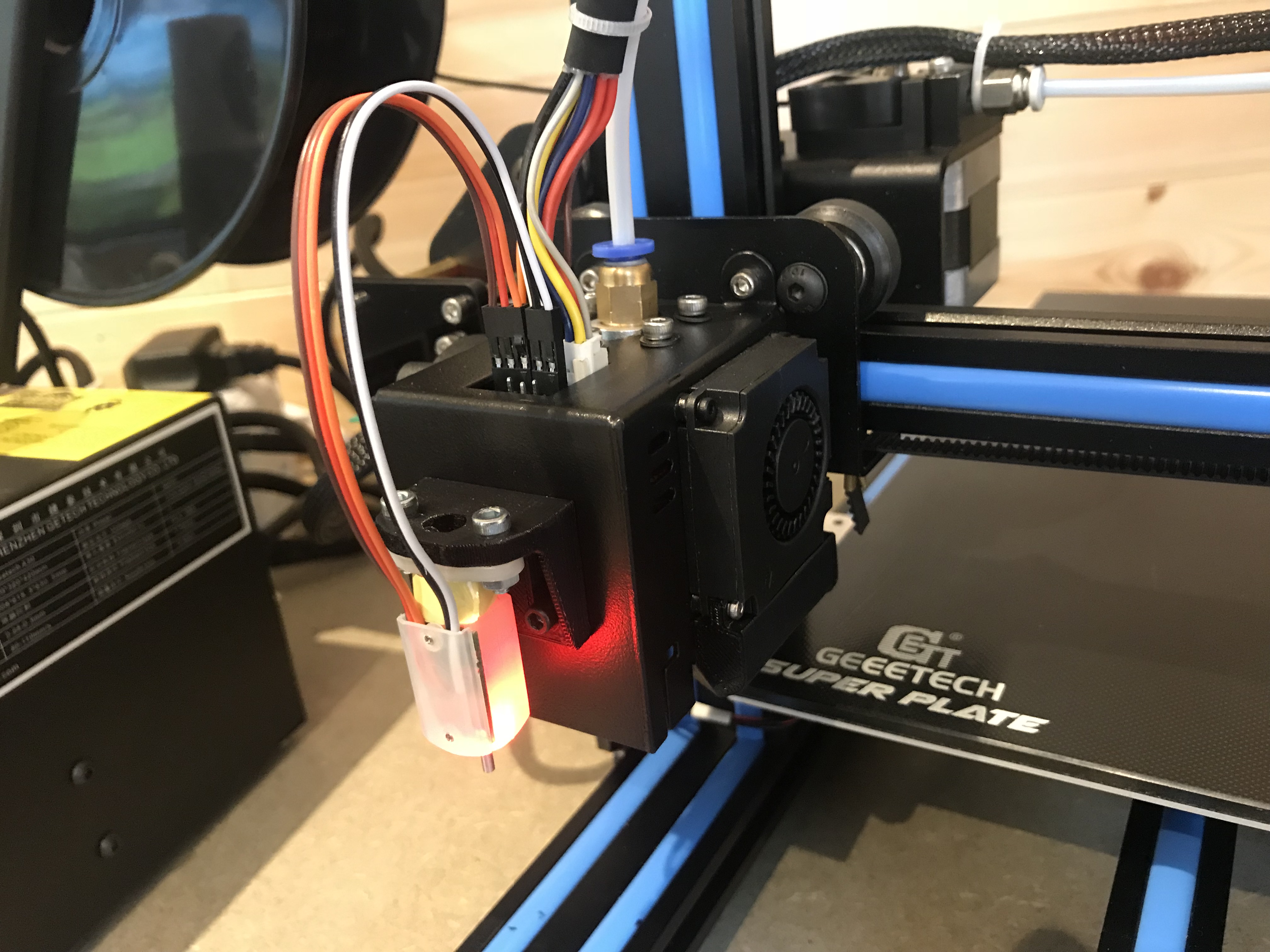Geeetech A30 3DTouch mount