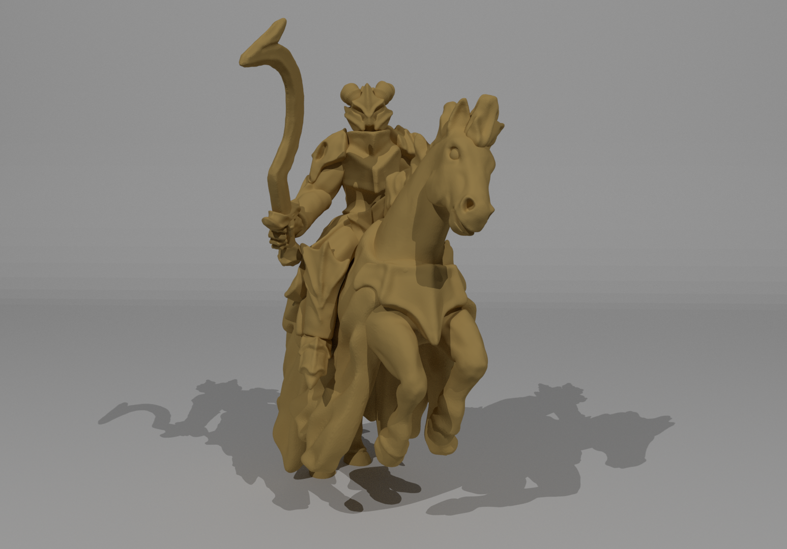 Demonic Horsemen Miniature / Hellequin