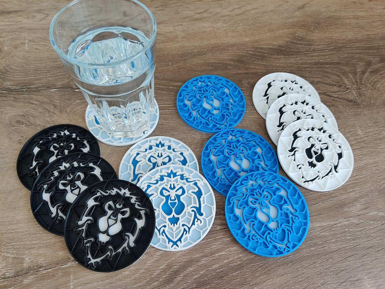 Alliance Coaster - Negative space