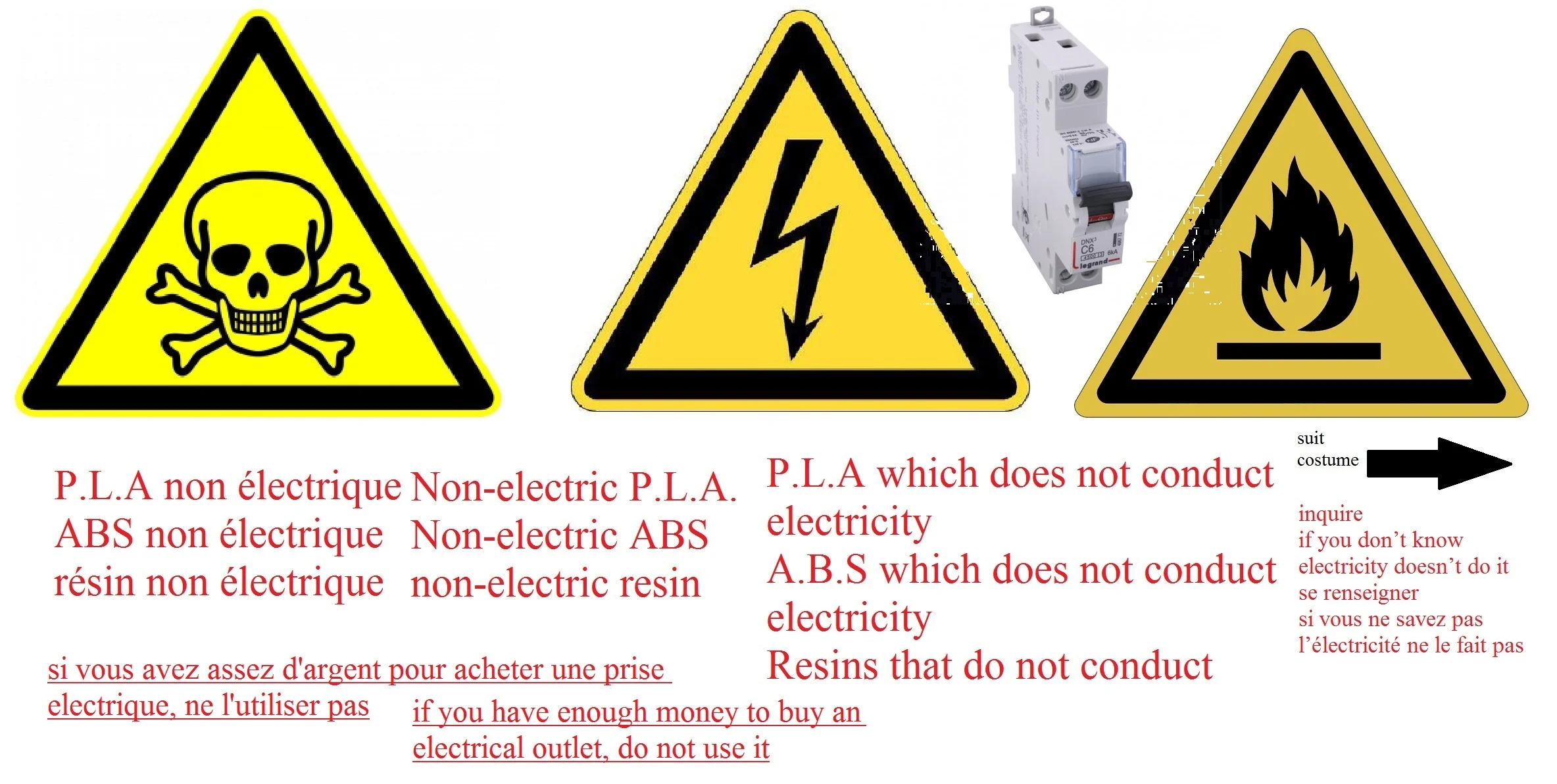 disjoncteur adaptateur Tabatière fusible a plomb 578151 circuit breaker adapter snuff box lead fuse 503417