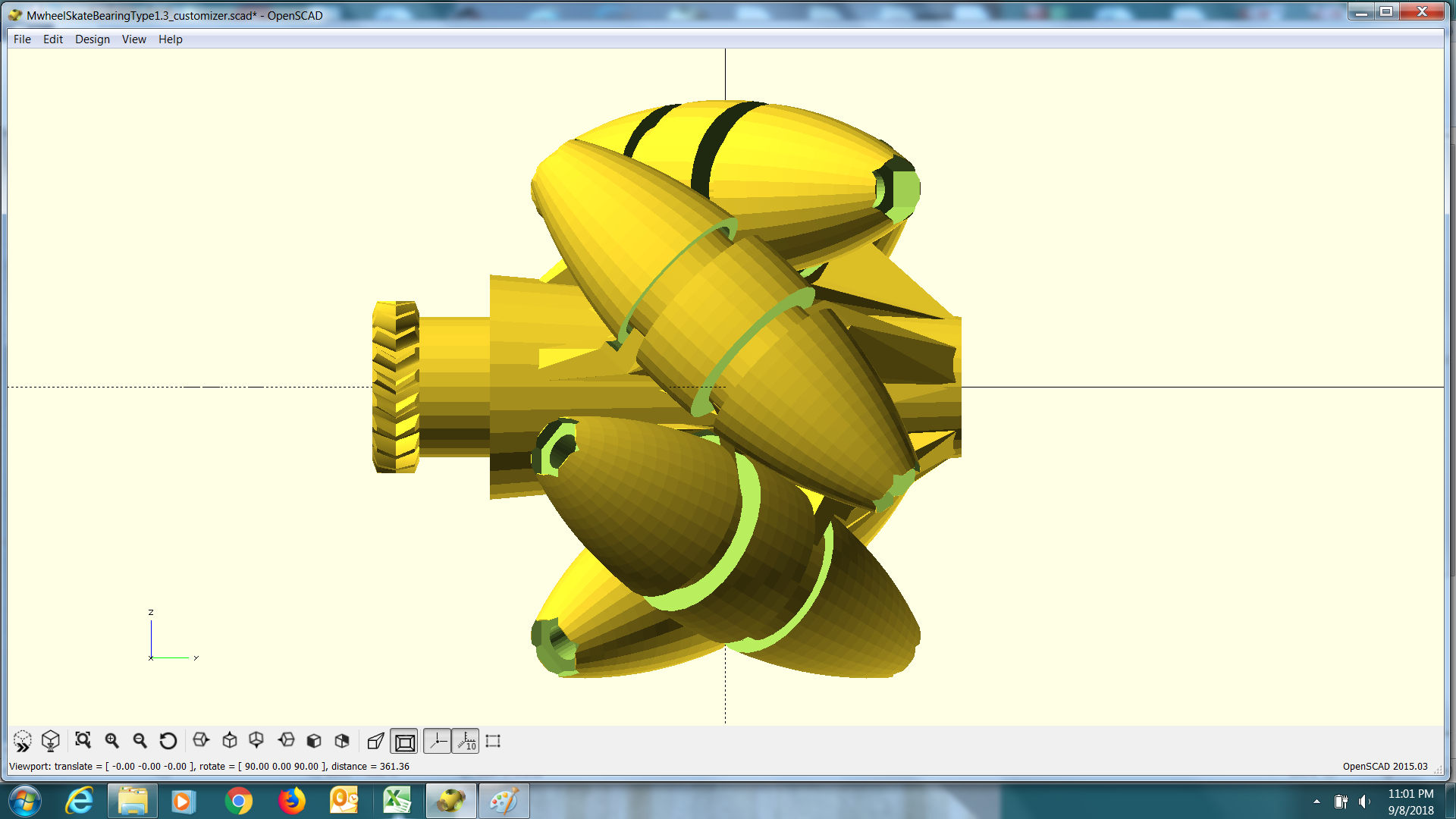 Satisfying Mecanum Wheel Generator/Customizer