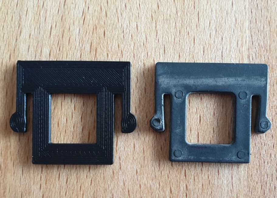 License plate clip