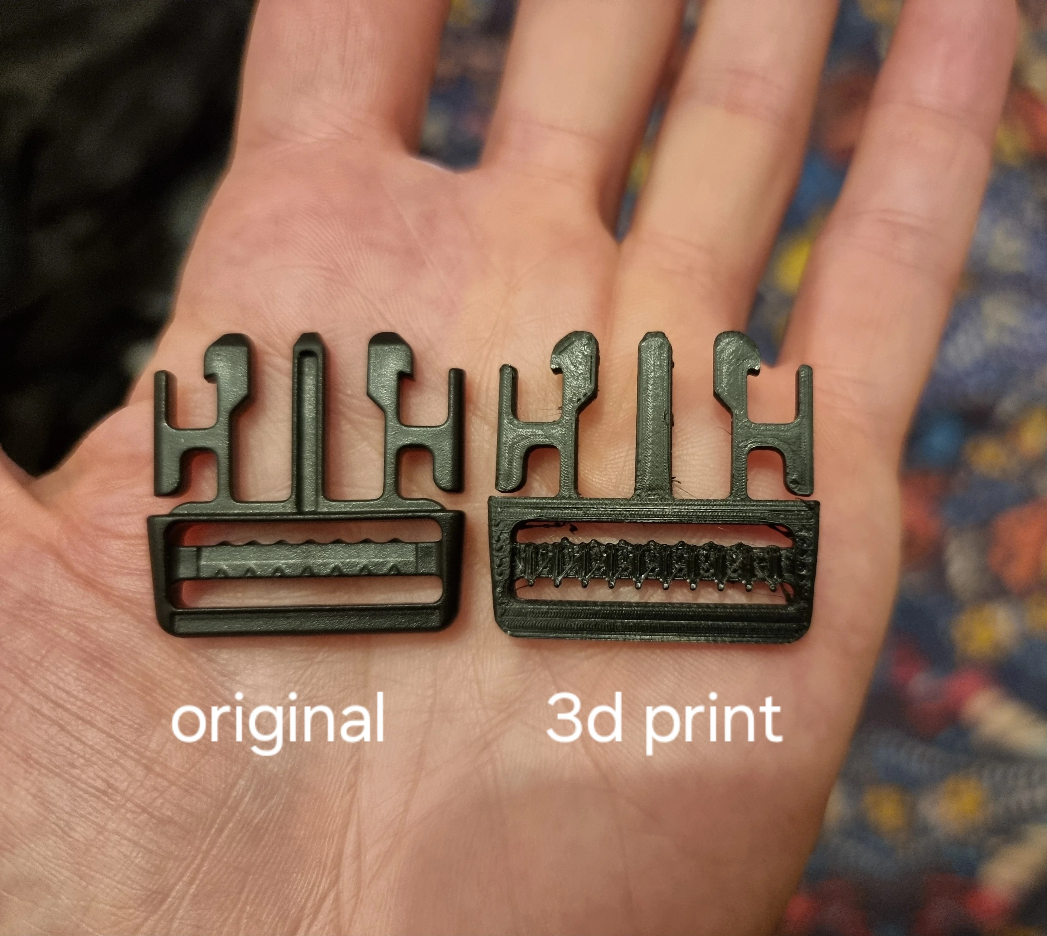 Kapten Lund Pro chest clip buckle replacement