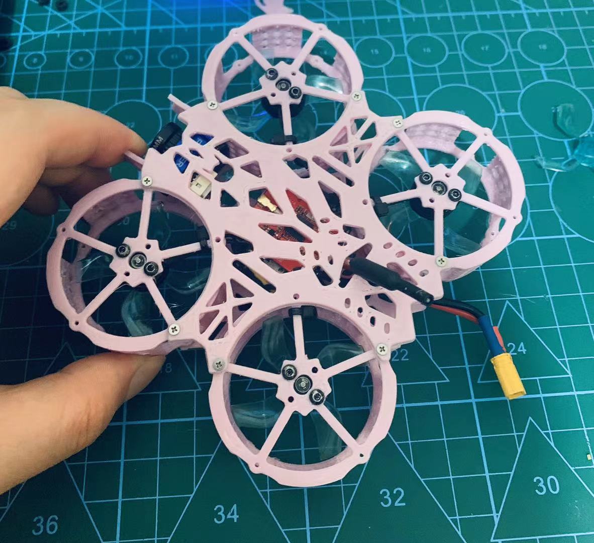 Whoop Crossing machine fpv 圈圈机 3d打印