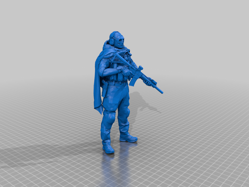 Simon "Ghost" Riley from Call of Duty Modern Warfare/WARZONE (by kowy)