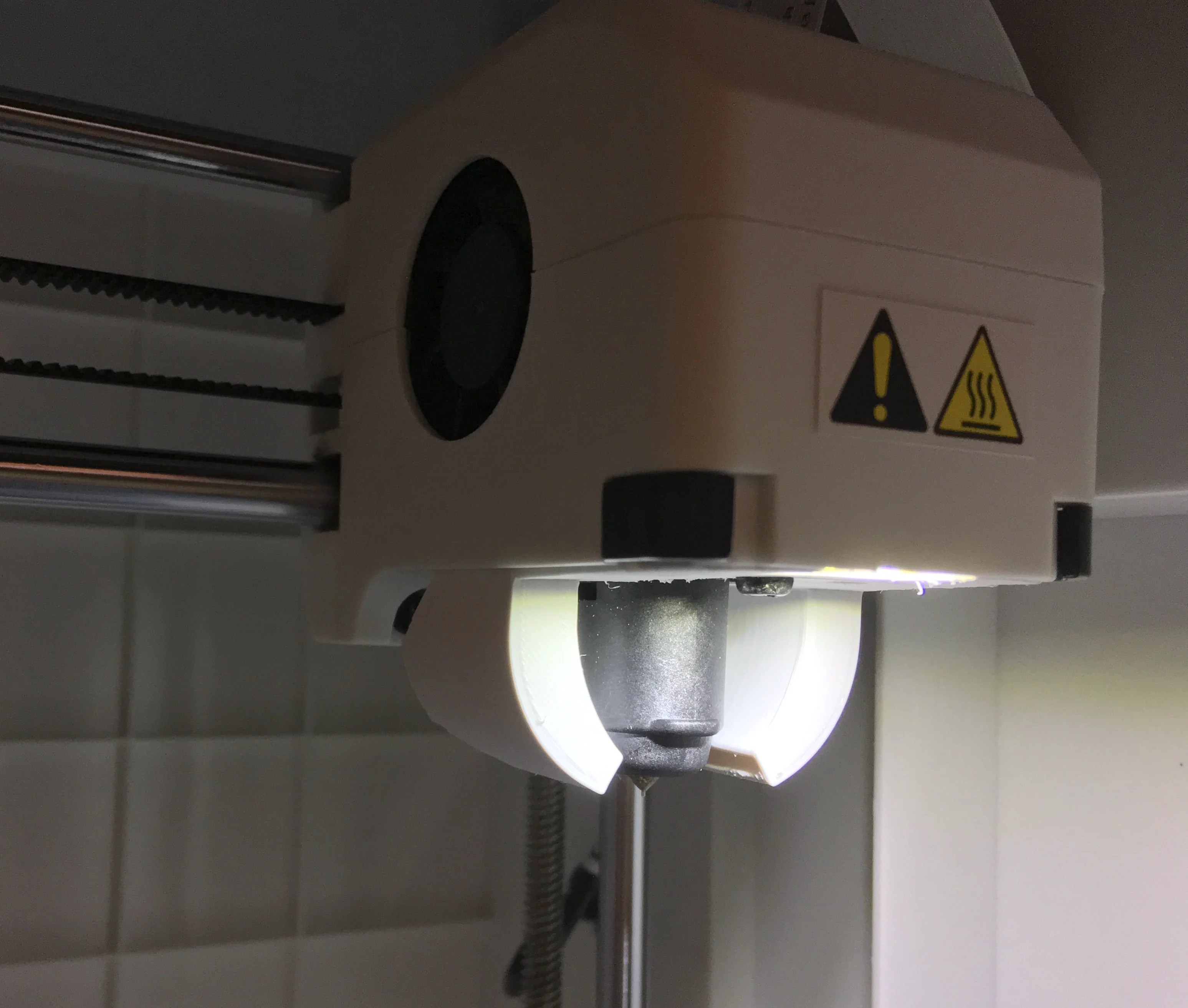 Dual fan duct for FlashForge Adventurer 3