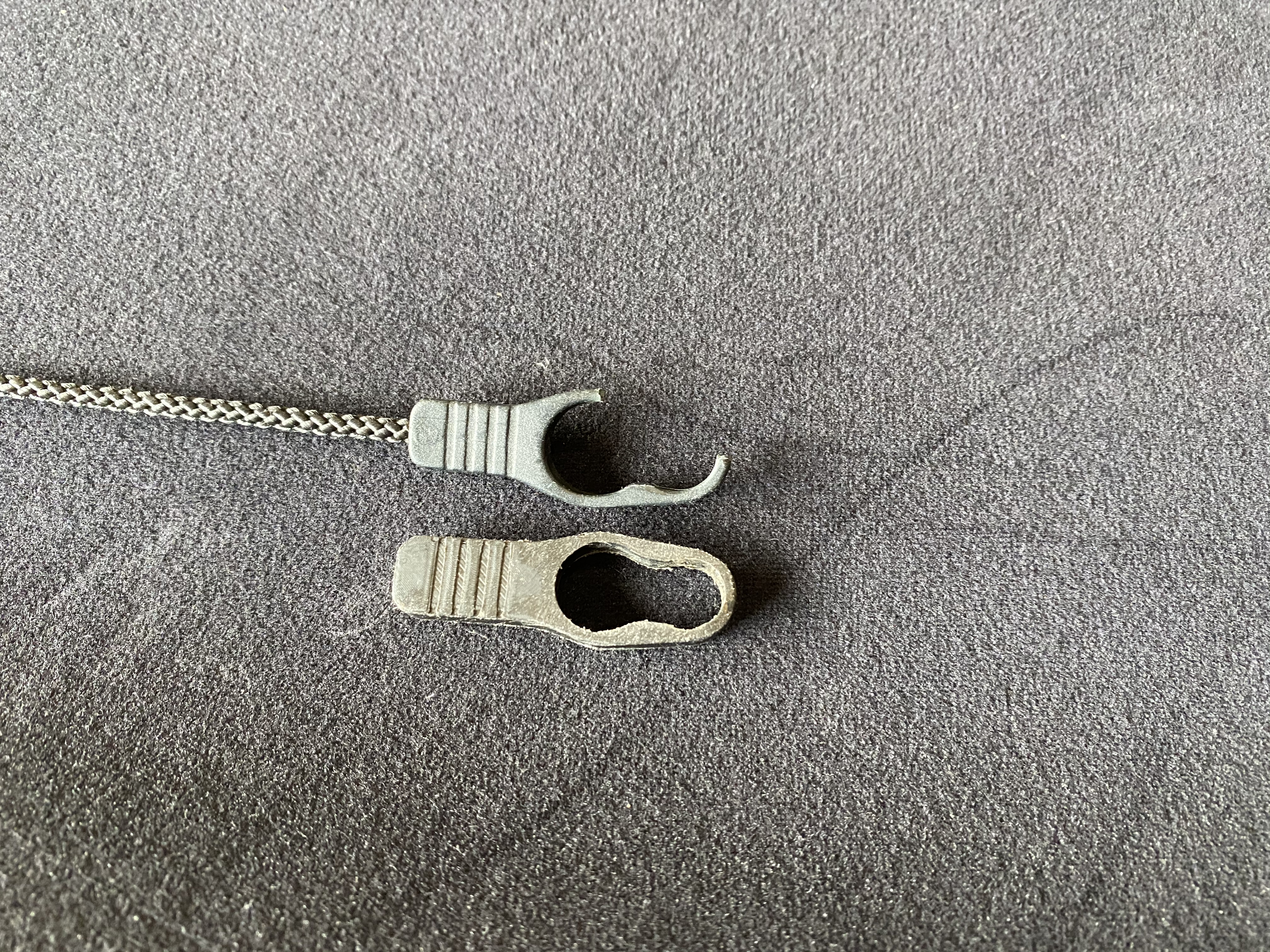Hooks for BMW E36 Compact Parcel Shelf (with grooves added)