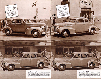 Oldsmobile 1939 Pack (3 models 1/72)
