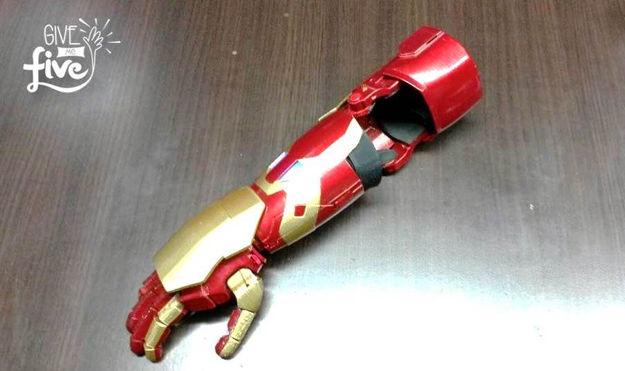 SUPERHERO ENABLE 3D PRINTED PROSTHESIS
