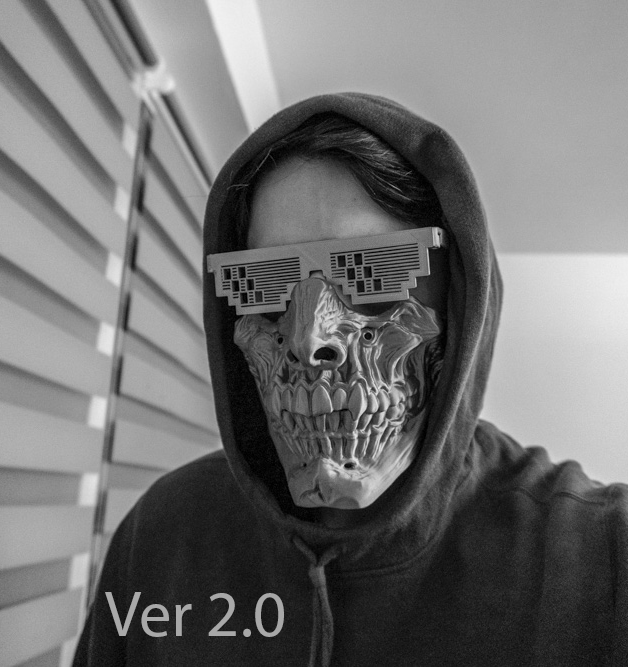 Happy Face Mask Version 2.0 and 1.0