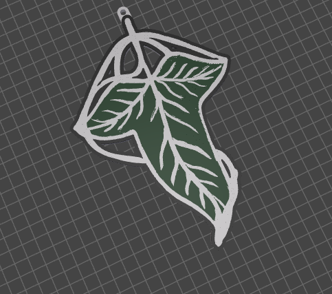 Leave of lorien keychain