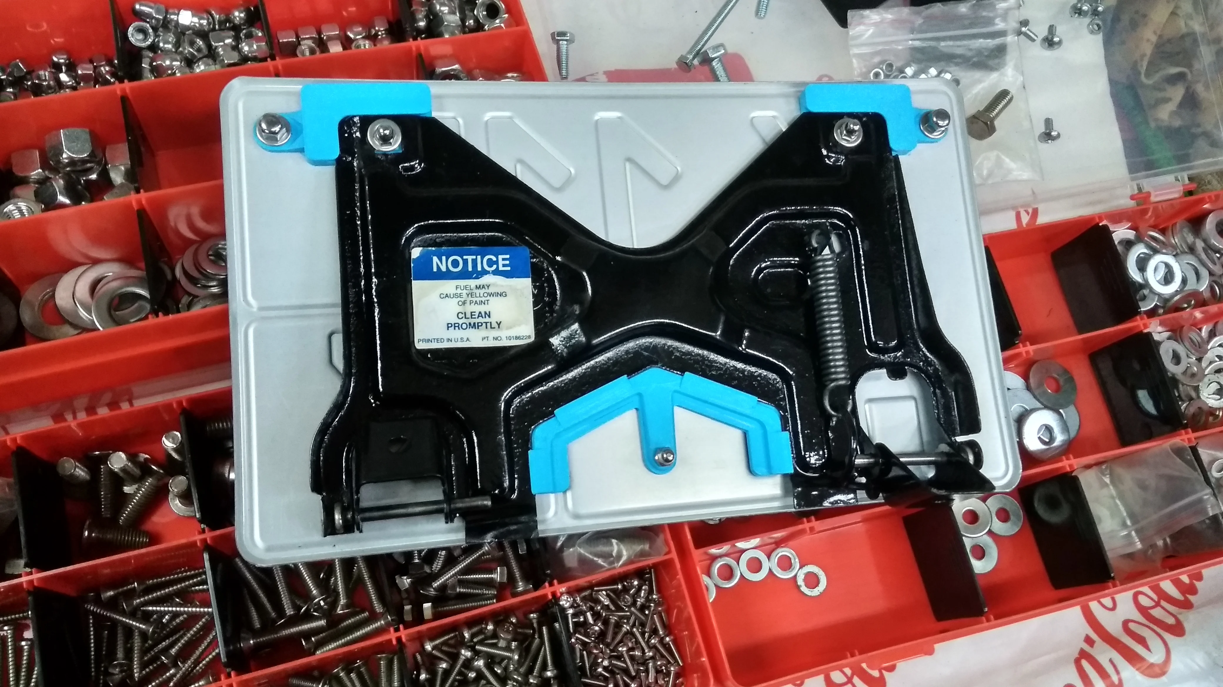 Chevrolet Caprice Classic Russian car plate adapter