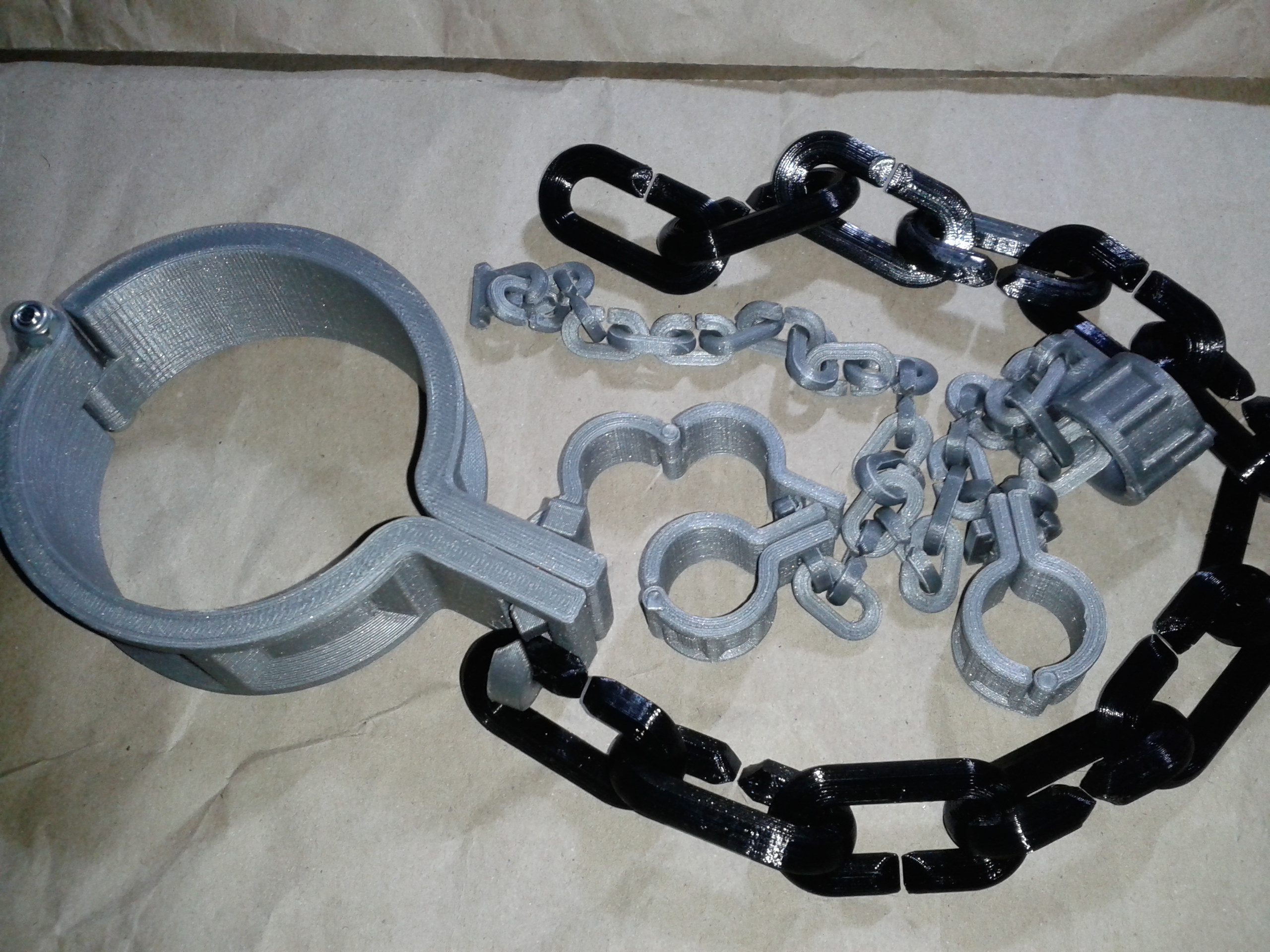 Chain And Handcuffs (Shackles)