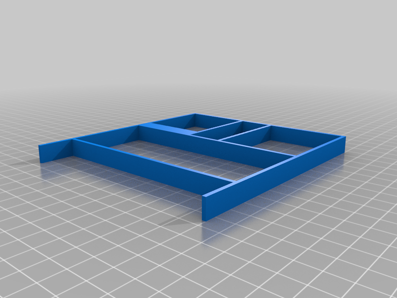 Gaveta para Ender 3 com divisórias
