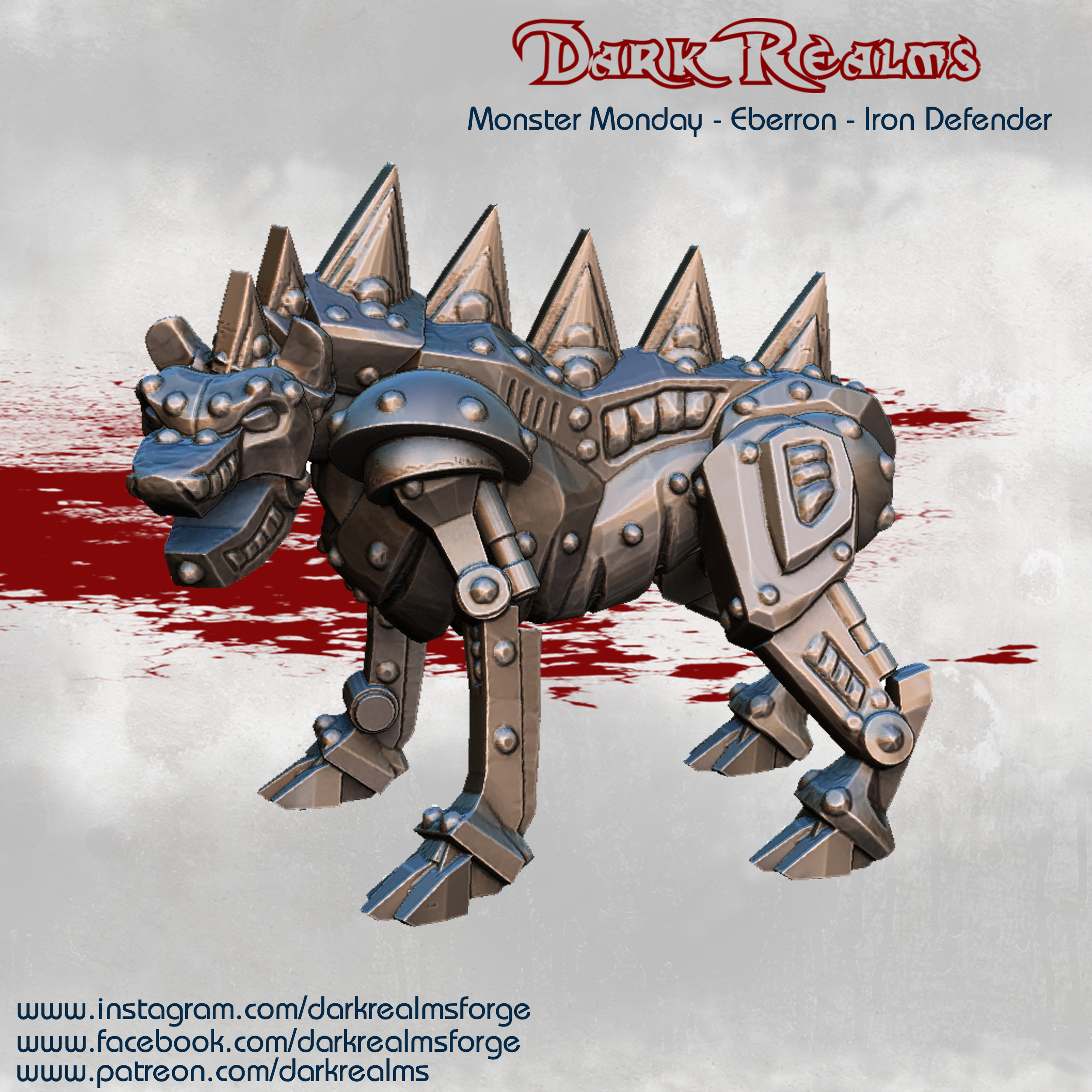Monster Monday - Eberron - Iron Defender