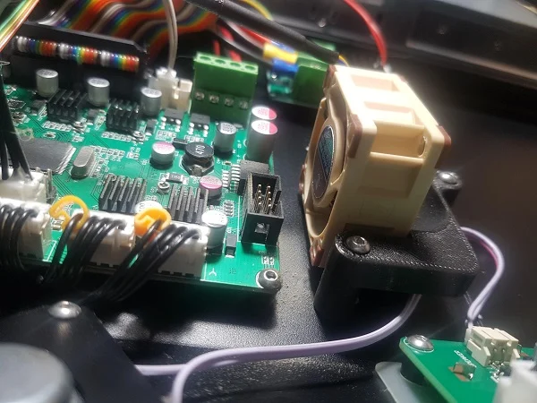 CREALITY CR10S PRO NOCTUA 20MM Main Board Fan Bracket