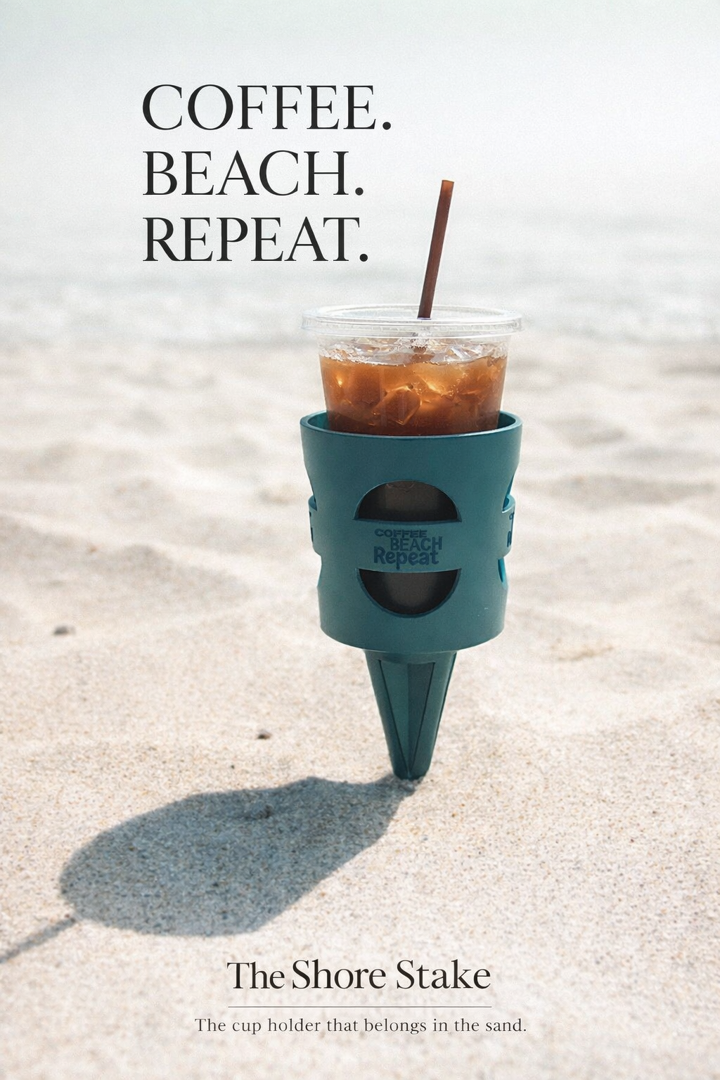 The Shore Stake - A Beach Cup Holder - Cup Holder - Coffee Cup Holder - Beach Coffee Cup Holder