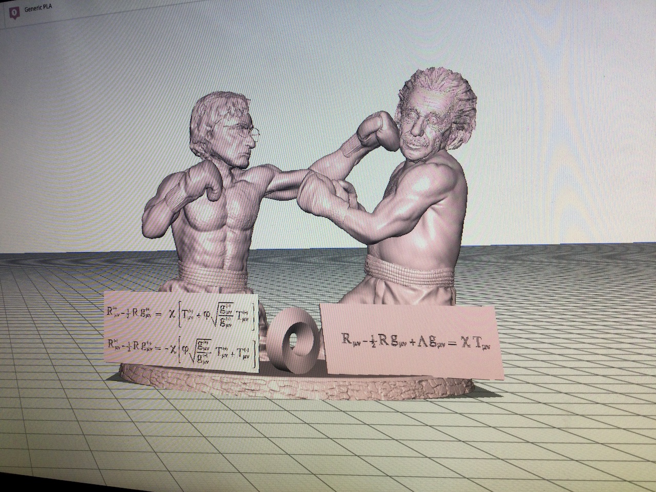 combat de boxe cosmologique