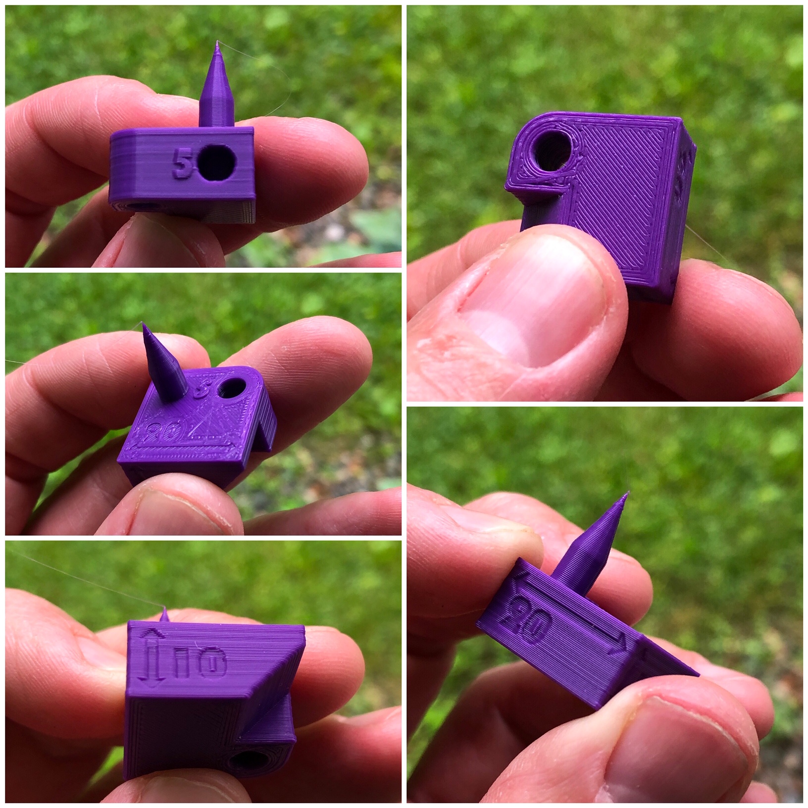 Small Printer Test Block