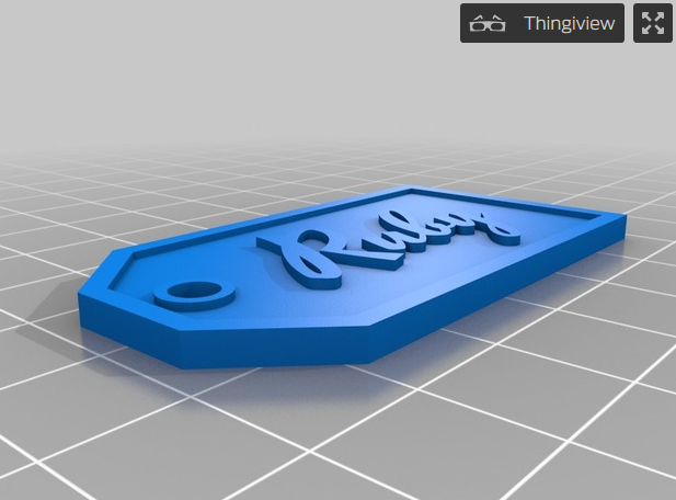 Personalized, Parametric Gift Tags Custom Remix