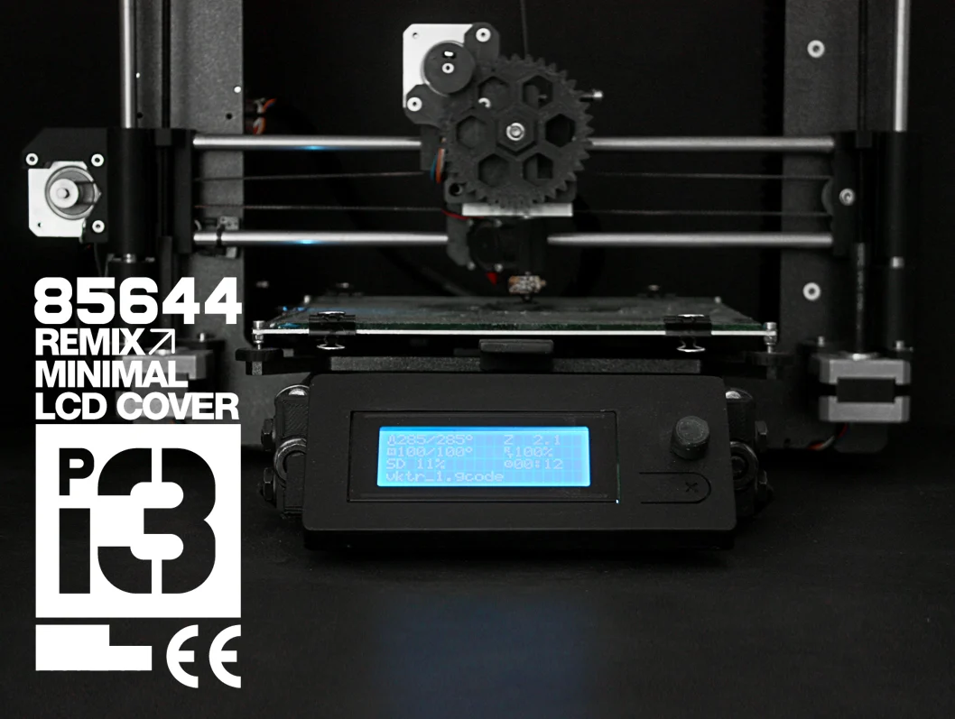 MINIMAL LCD COVER (reprap discount)