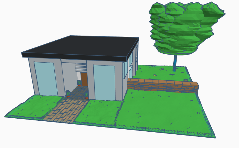 Maquete Casa 1#