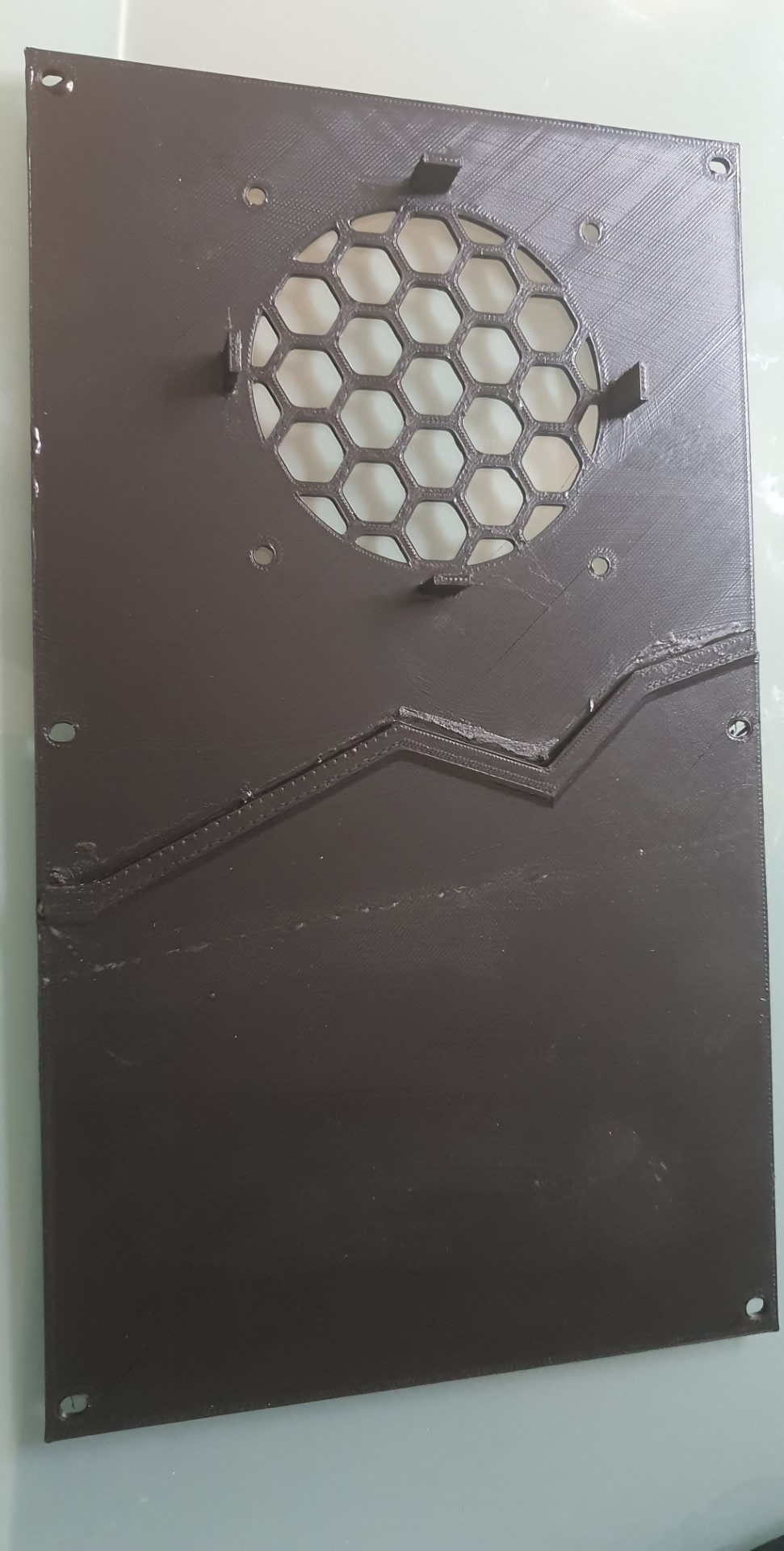 CR-6 SE Power Supply Cover for 8010 Fan.