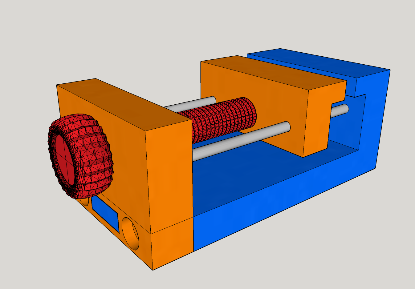 Mini Vise | Desktop / Table Vise     (not tested yet)