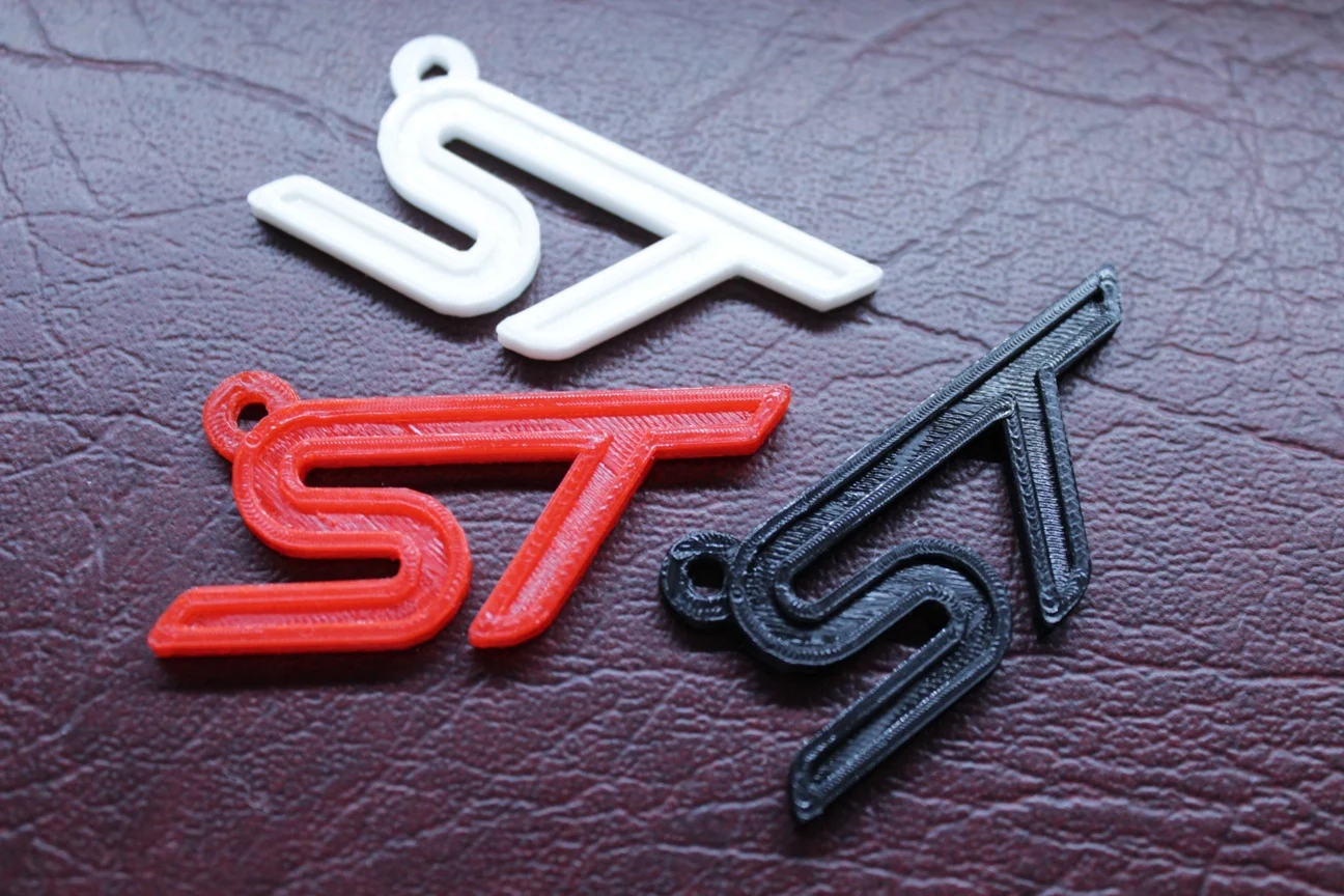 Ford ST Emblem Keytag (Medium-Res)