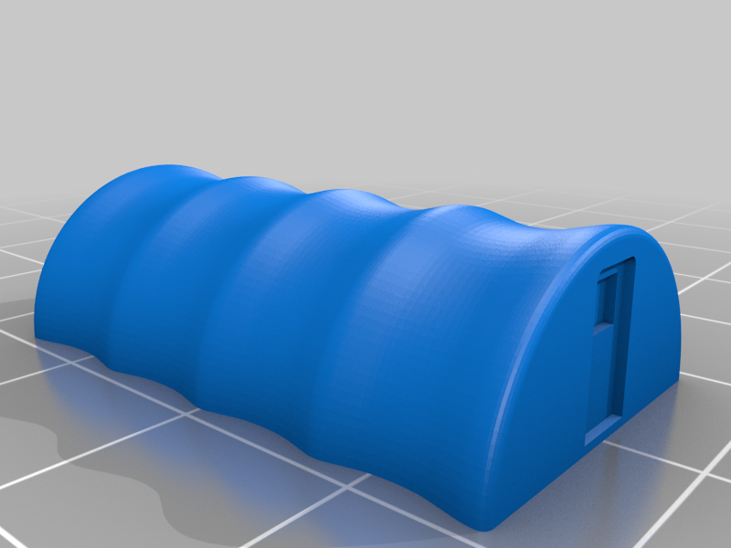 6mm Quonset Hut 1A & 1B - Hexed and Hexless
