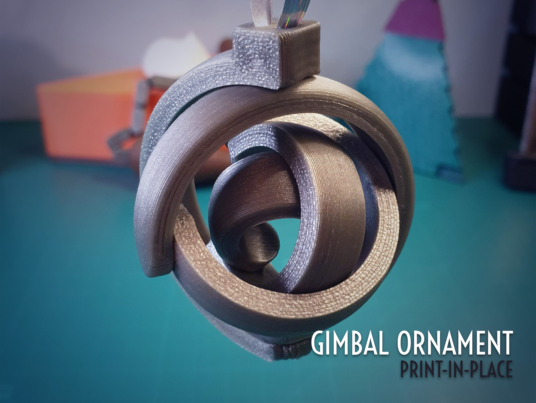 Gimbal Christmas Ornament