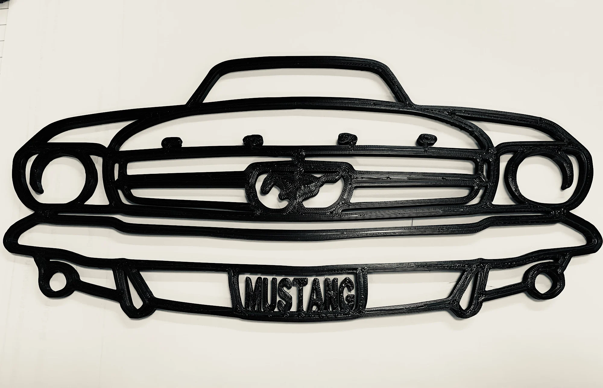 65 Mustang Wall Art