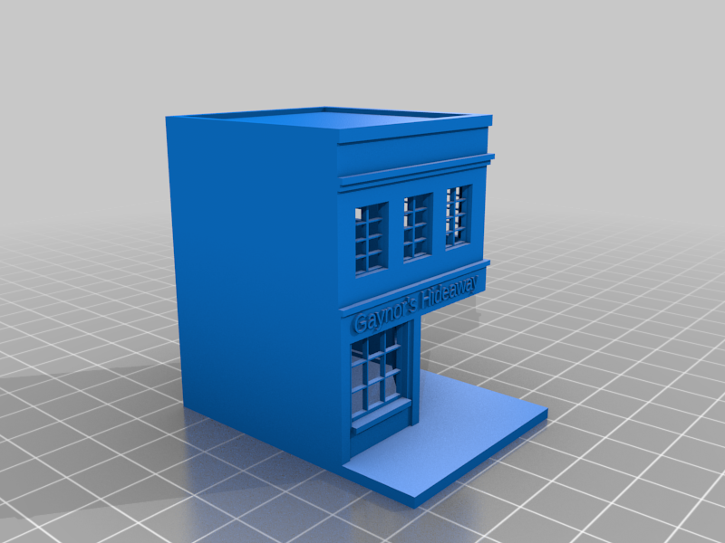 BTTF - Hill Valley Gaynor's Hideaway Bar like building