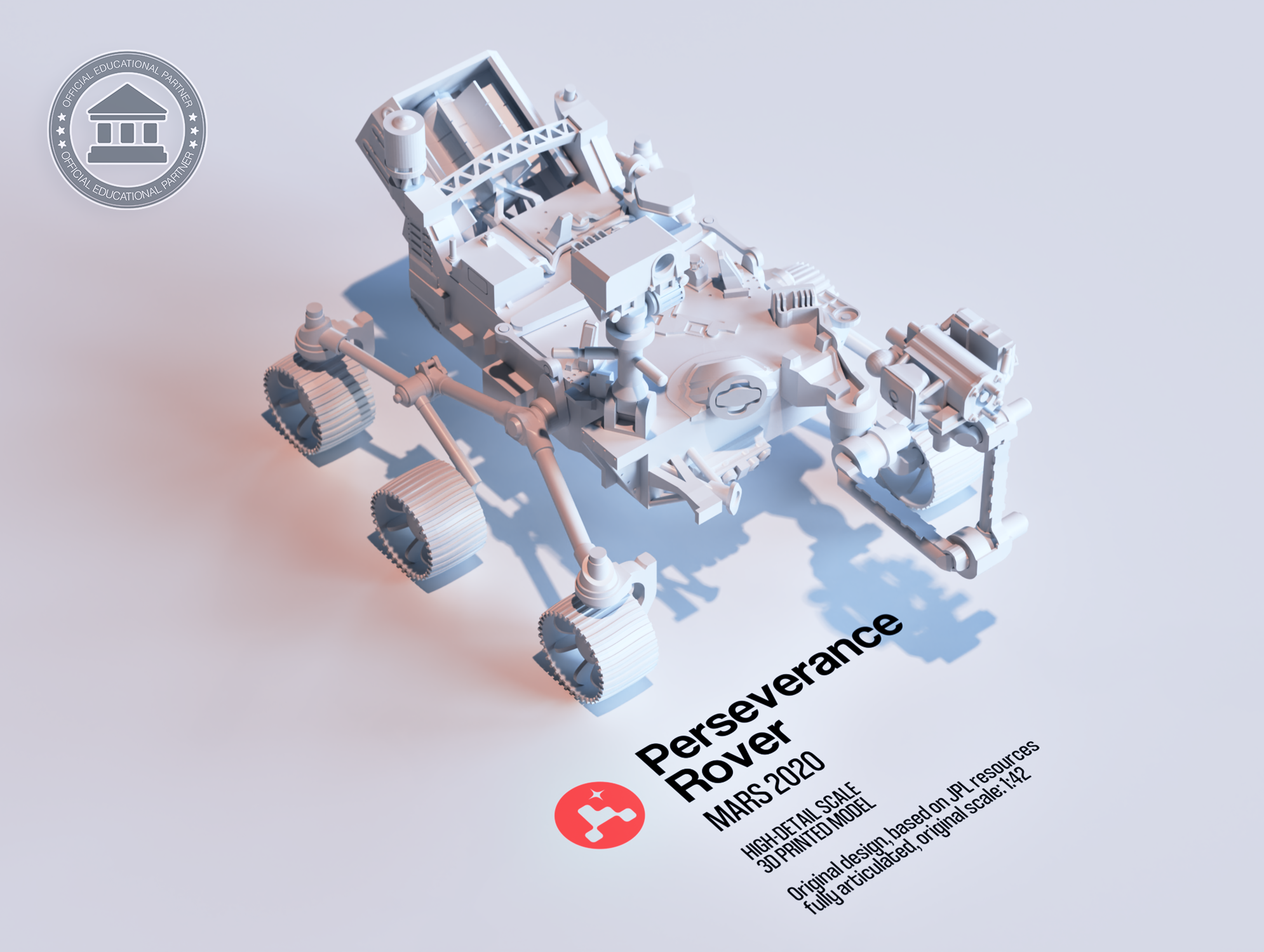 Mars Rover: Perseverance (Articulated)