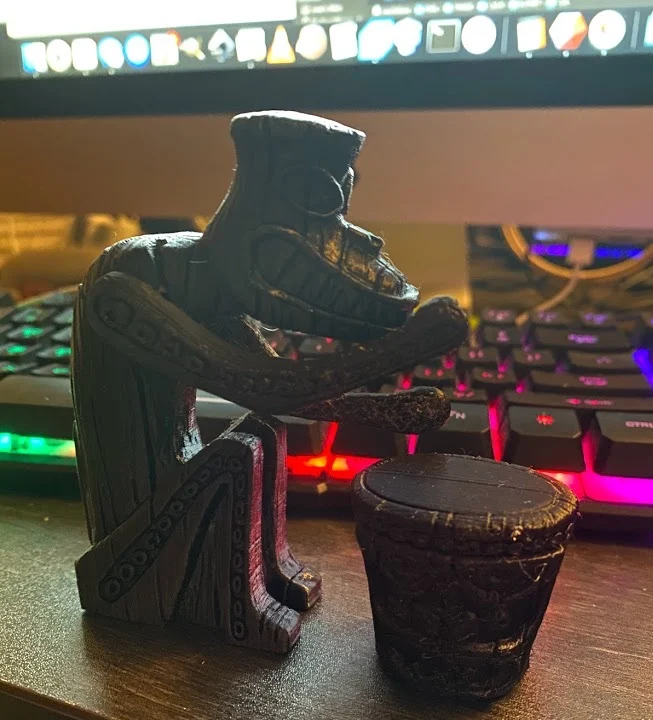 Tiki Drummer - With Less Supports