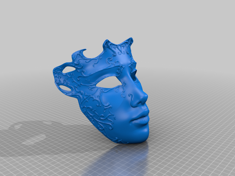 Venetian mask unsupported