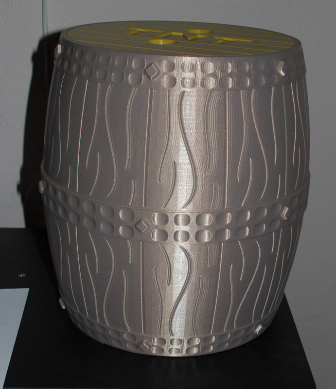 Powder Keg wastebasket